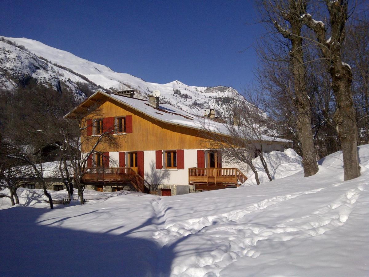 Appartement En Duplex Dans Un Chalet Typique Valloire Exteriör bild