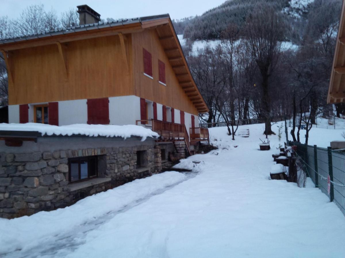 Appartement En Duplex Dans Un Chalet Typique Valloire Exteriör bild